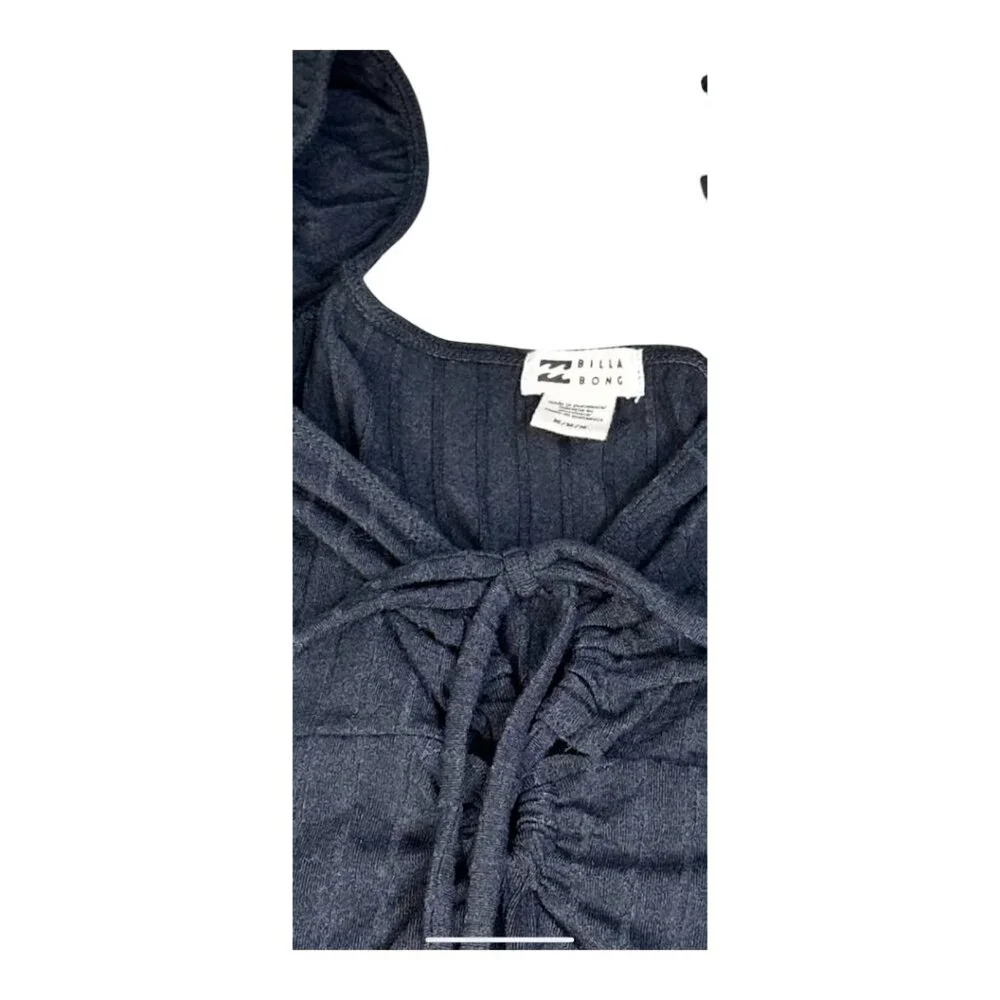 NWOT BILLABONG Women's Stretch FIll it All Mini Dress Size Medium Black … - Picture 9 of 9